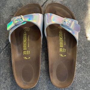 Birkenstock iridescent size 39 womens